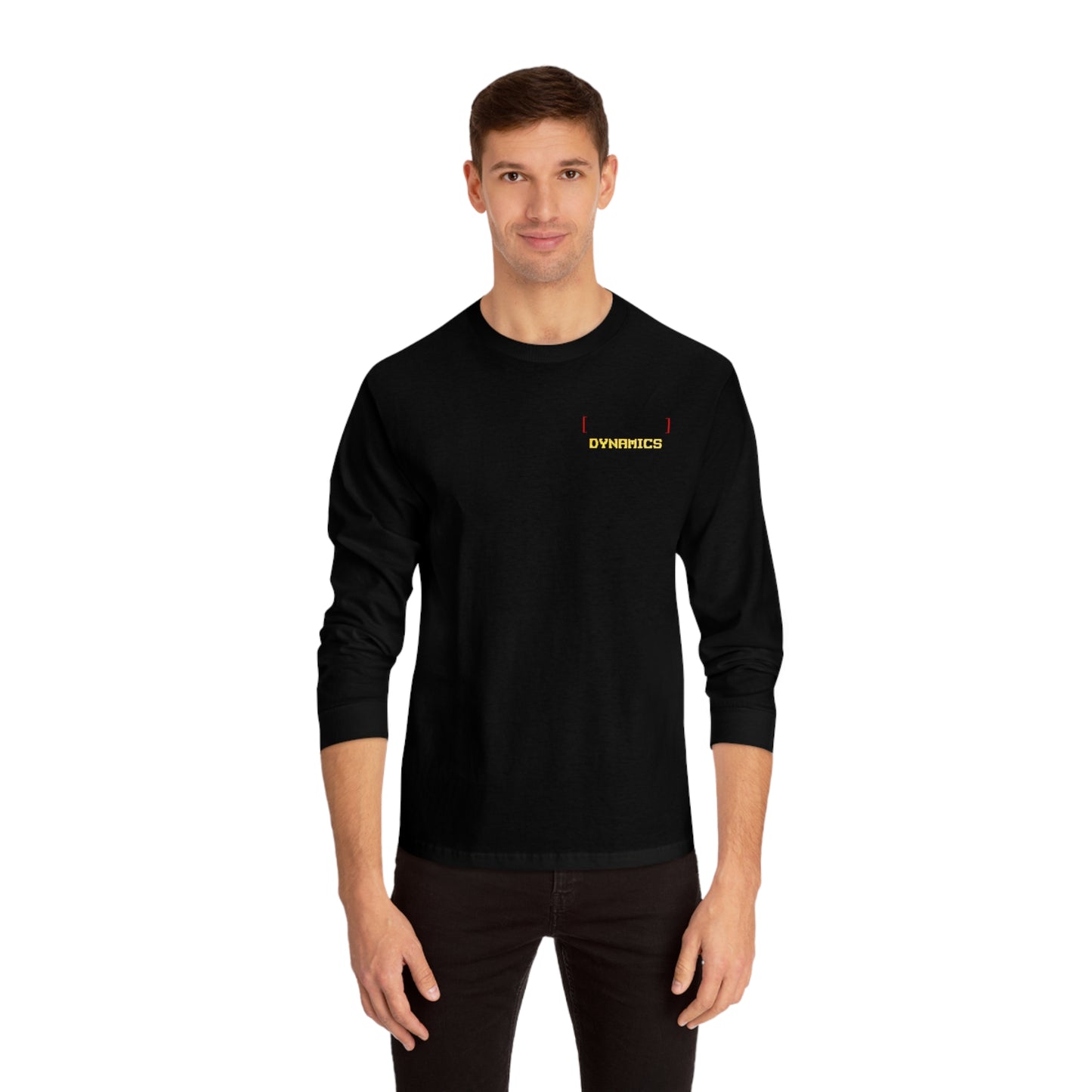 Bars Yellow Redacted Long Sleeve T-Shirt