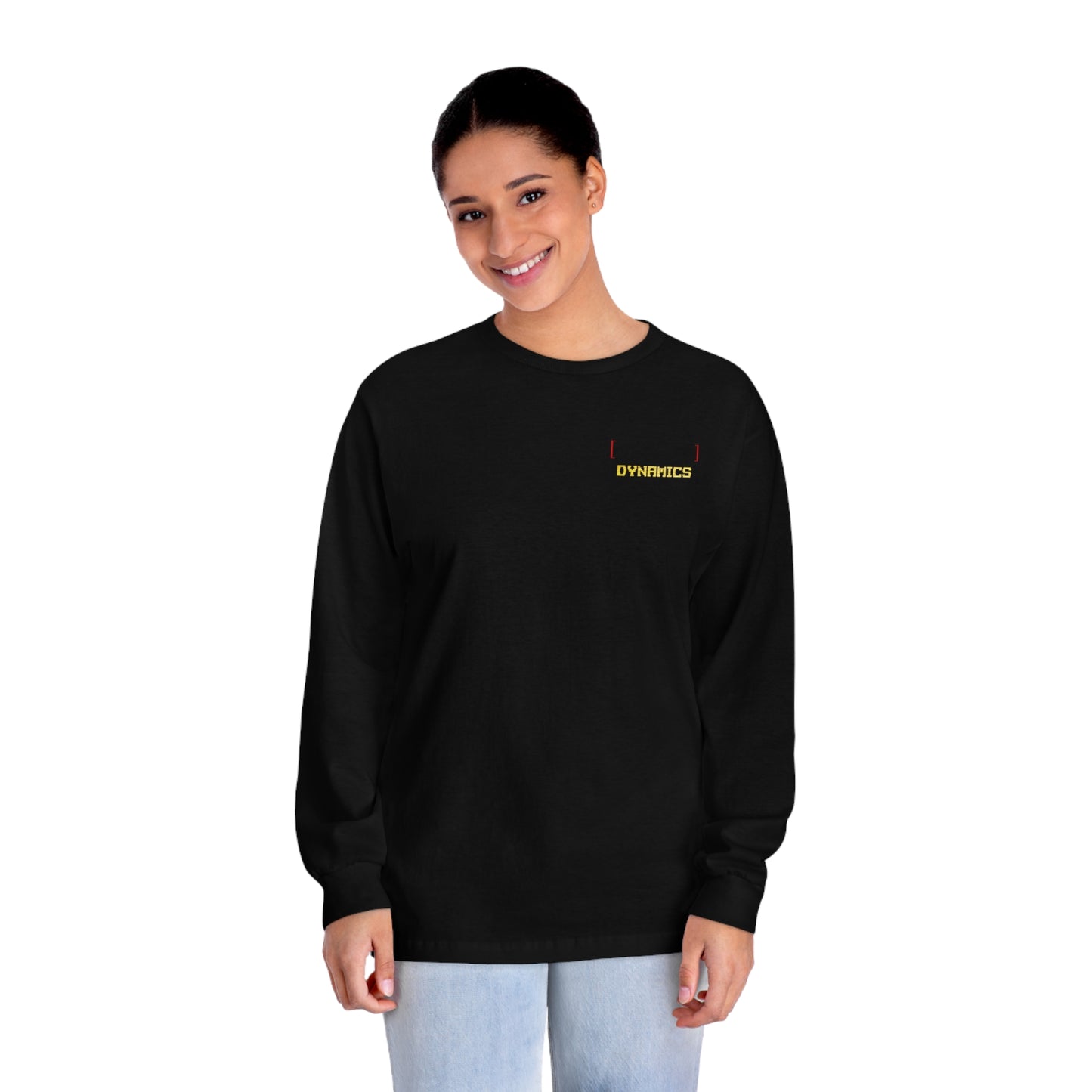 Bars Yellow Redacted Long Sleeve T-Shirt